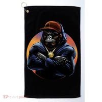 Bad Ass Hip Hop Monkey Golf Towel thumb 0