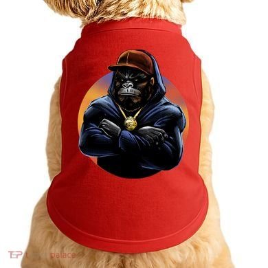 Bad Ass Hip Hop Monkey Doggie Tank