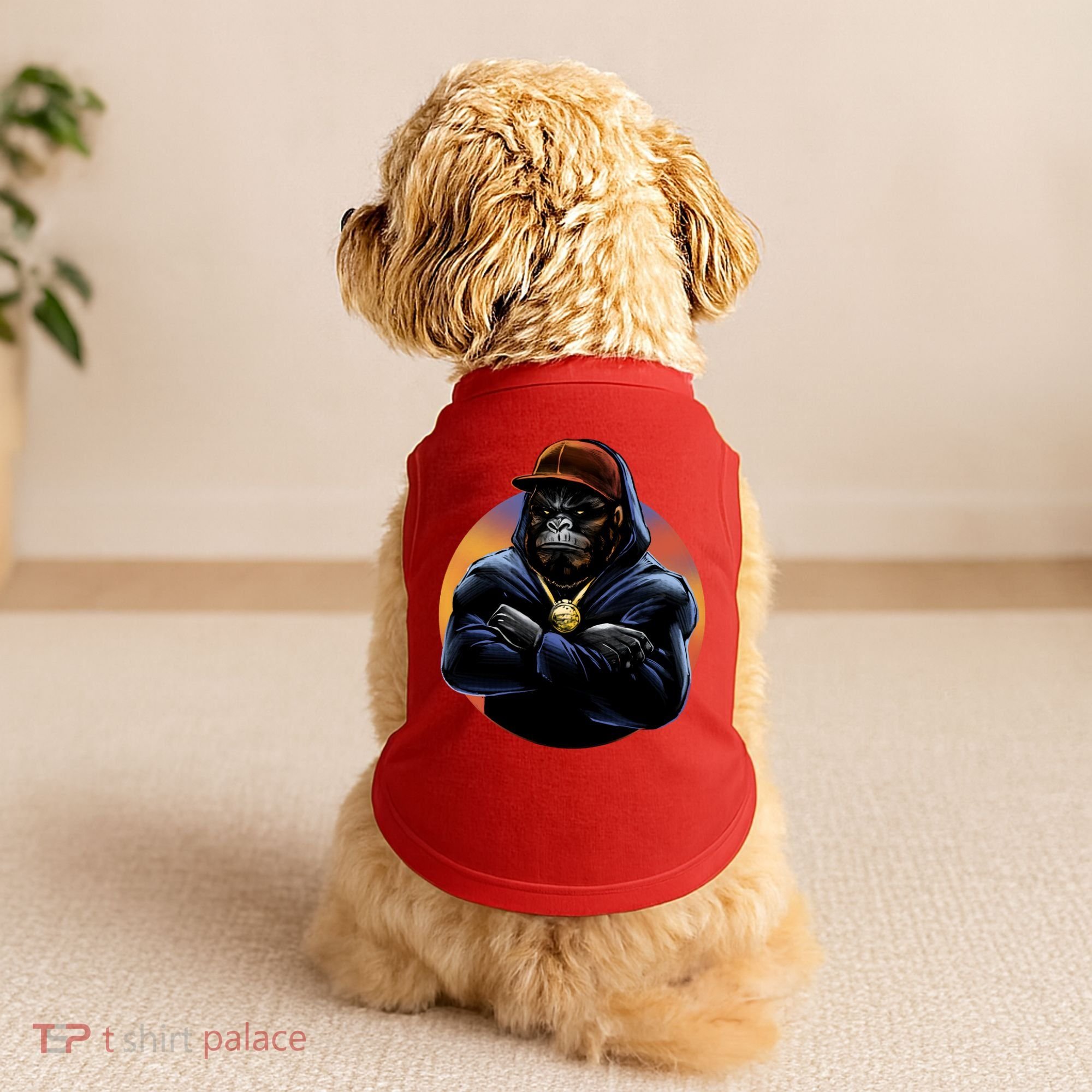 Bad Ass Hip Hop Monkey Doggie Tank