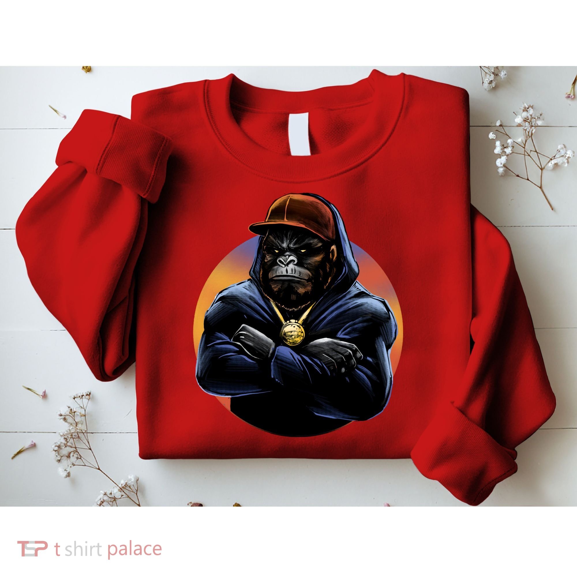 Bad Ass Hip Hop Monkey Sweatshirt