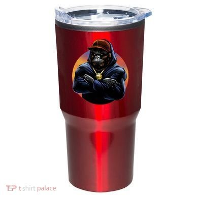 Bad Ass Hip Hop Monkey Tumbler