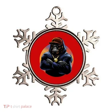Bad Ass Hip Hop Monkey Ornament