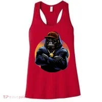 Bad Ass Hip Hop Monkey Women's Tank Top thumb 0