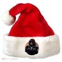 Bad Ass Hip Hop Monkey Santa Hat thumb 0