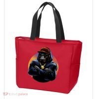 Bad Ass Hip Hop Monkey Tote Bag thumb 3