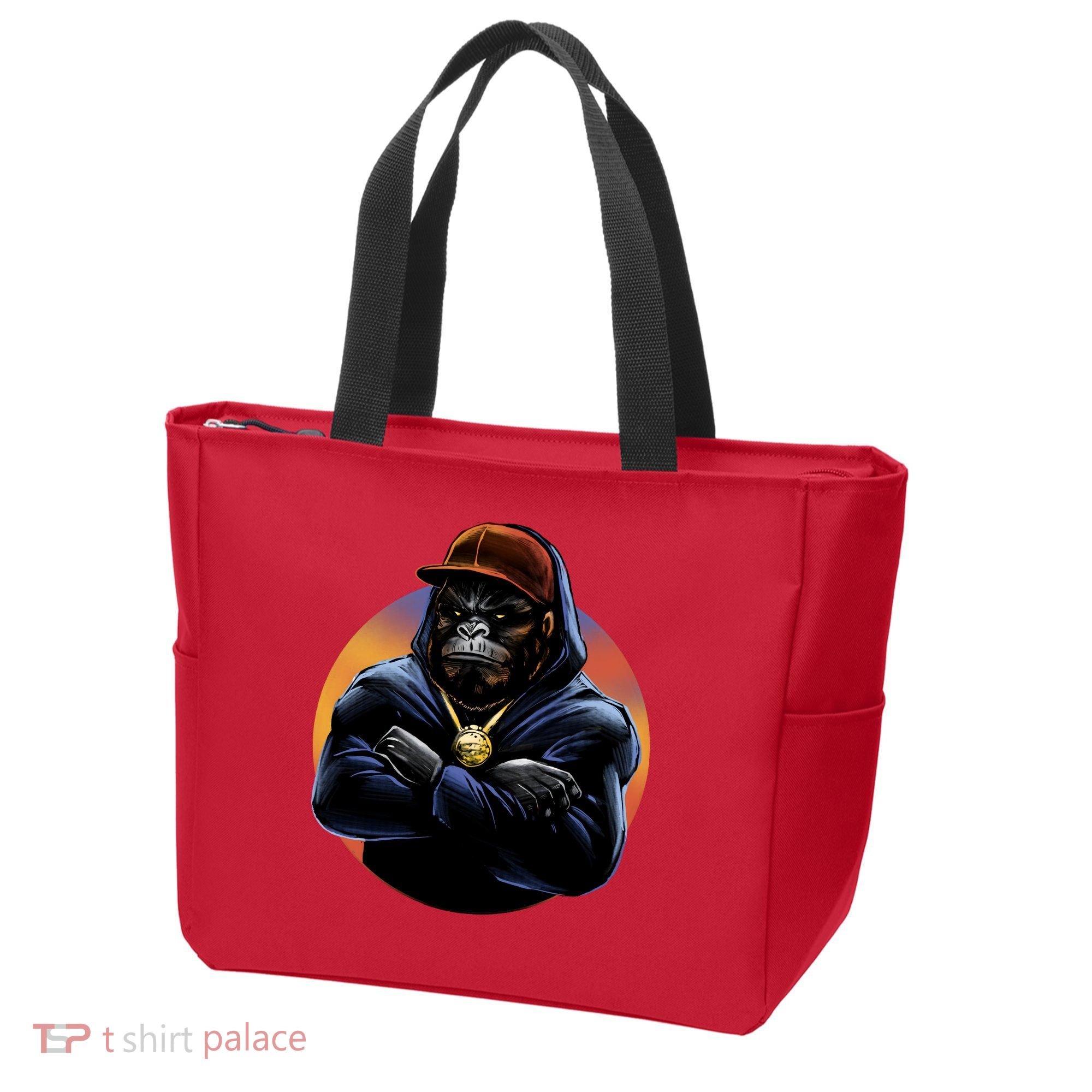 Bad Ass Hip Hop Monkey Tote Bag