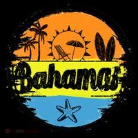 Bahamas Retro Circle Toddler Hoodie thumb 2