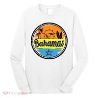 Bahamas Retro Circle Long Sleeve Shirt thumb 0