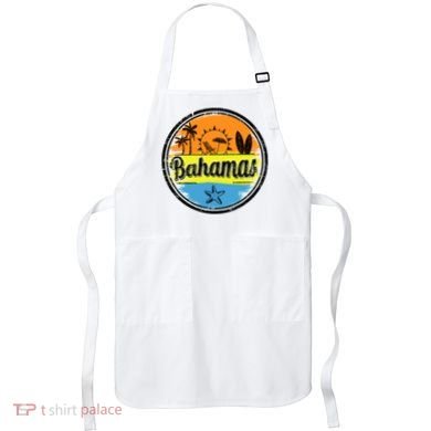 Bahamas Retro Circle Apron