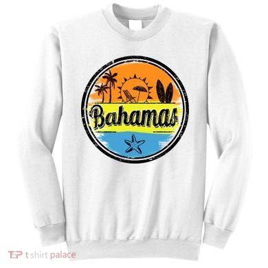 Bahamas Retro Circle Sweatshirt