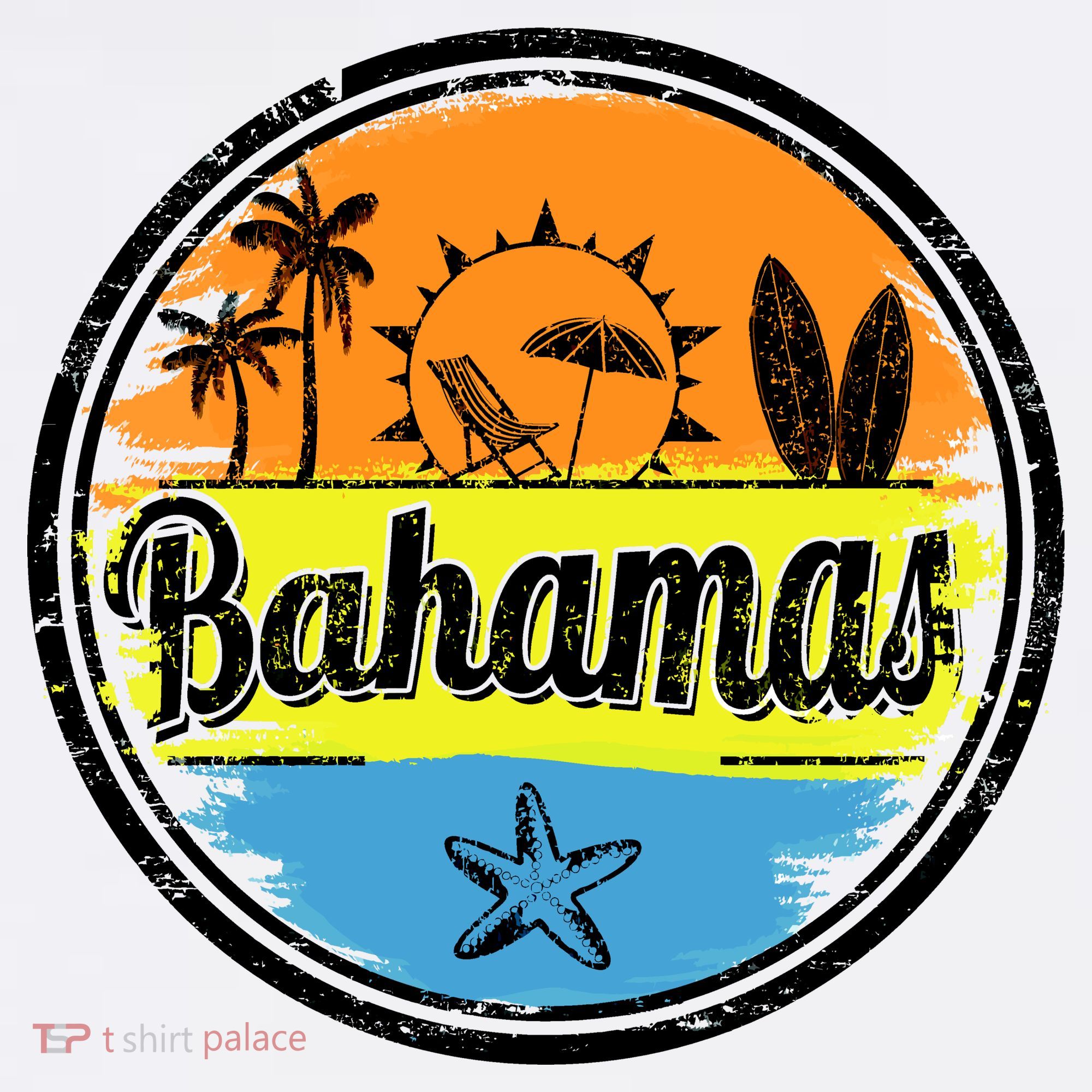 Bahamas Retro Circle Sweatshirt
