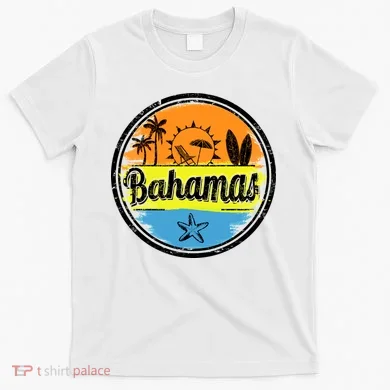 Bahamas Retro Circle T-Shirt
