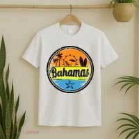 Bahamas Retro Circle T-Shirt thumb 2