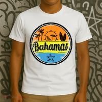 Bahamas Retro Circle T-Shirt thumb 3