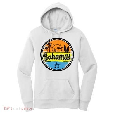 Bahamas Retro Circle Women's Hoodie
