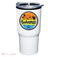 Bahamas Retro Circle Tumbler thumb 0