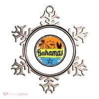 Bahamas Retro Circle Ornament thumb 0