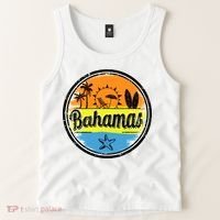 Bahamas Retro Circle Tank Top thumb 2