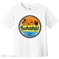 Bahamas Retro Circle Toddler T-Shirt thumb 0