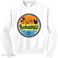 Bahamas Retro Circle Kids Sweatshirt thumb 0