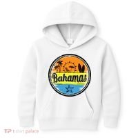 Bahamas Retro Circle Kids Hoodie thumb 0