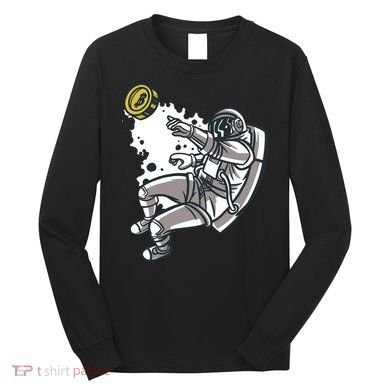 Bitcoin Astronaut In Space Long Sleeve Shirt