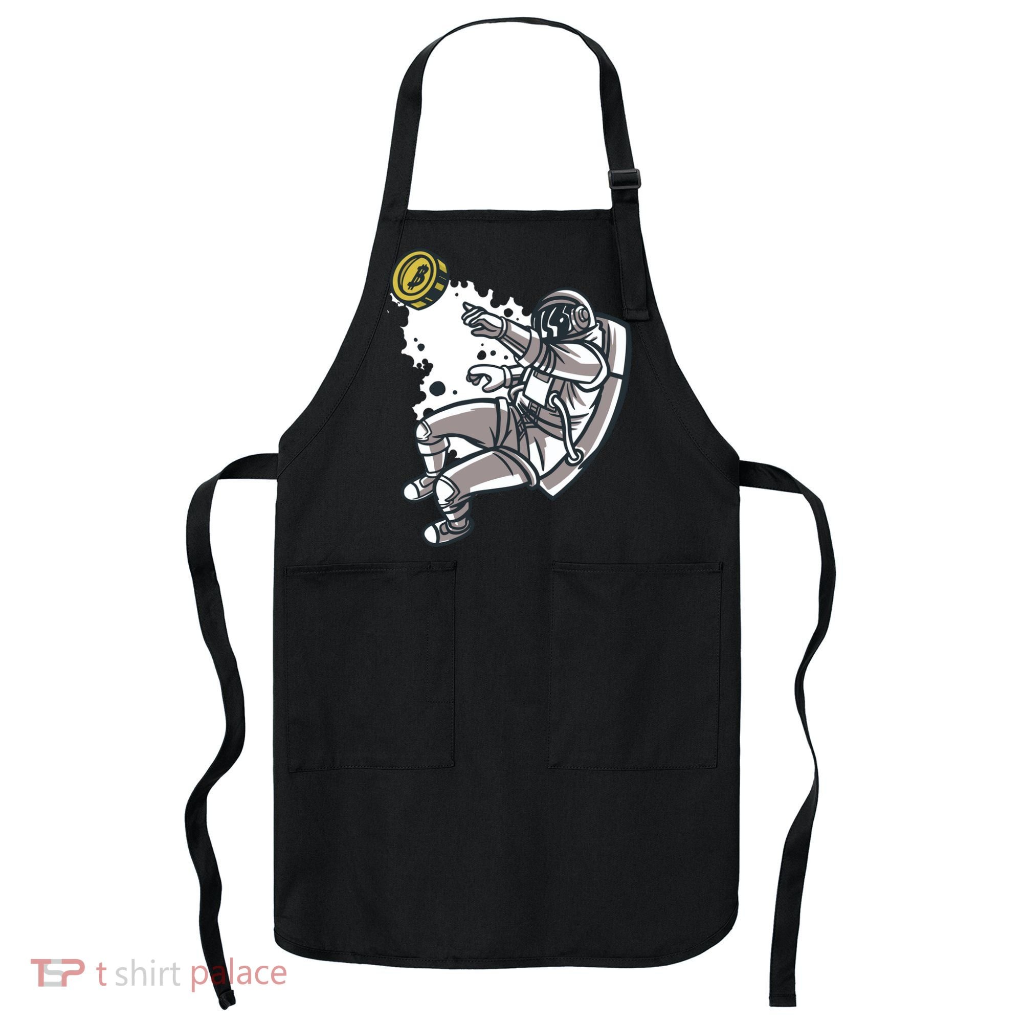 Bitcoin Astronaut In Space Apron