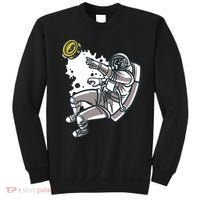 Bitcoin Astronaut In Space Sweatshirt thumb 0