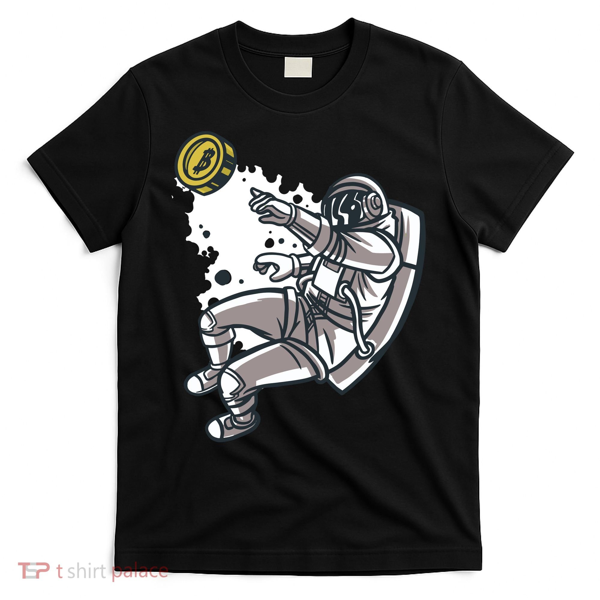 Bitcoin Astronaut In Space T-Shirt