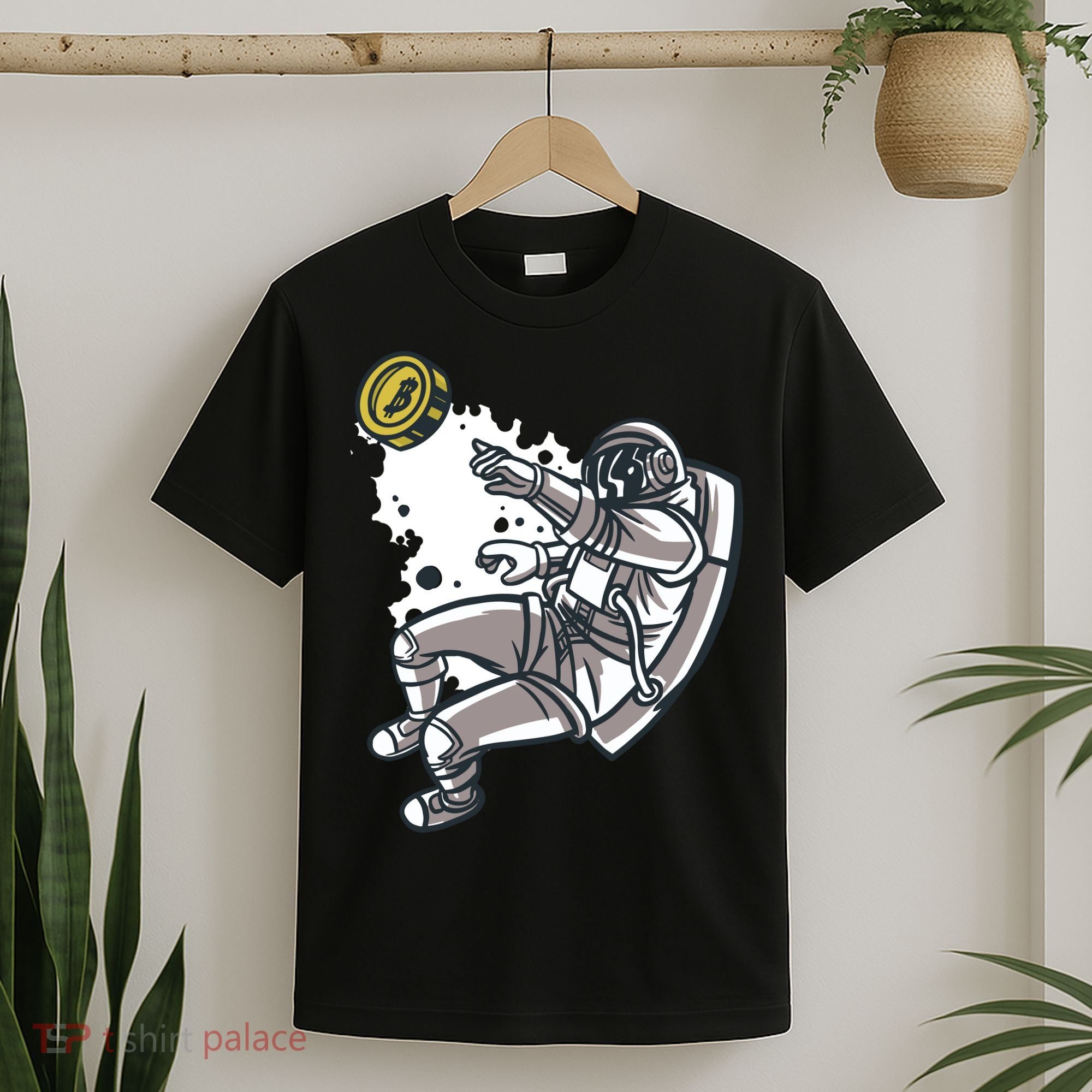 Bitcoin Astronaut In Space T-Shirt