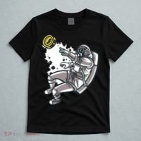 Bitcoin Astronaut In Space T-Shirt thumb 5