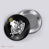 Bitcoin Astronaut In Space Button thumb 0