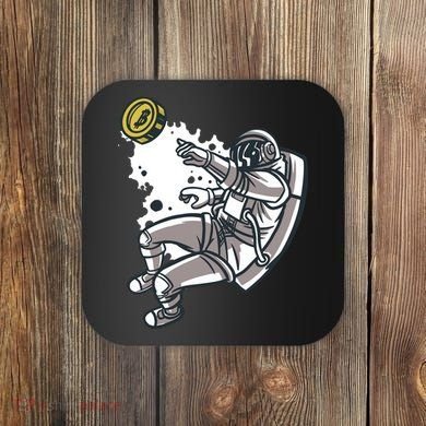 Bitcoin Astronaut In Space Coaster