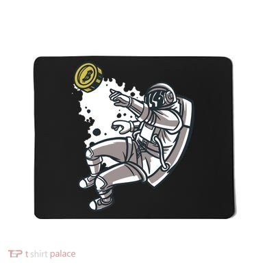 Bitcoin Astronaut In Space Mousepad