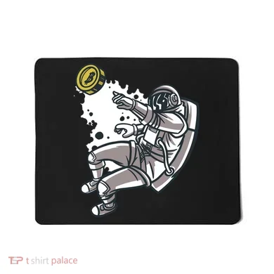 Bitcoin Astronaut In Space Mousepad