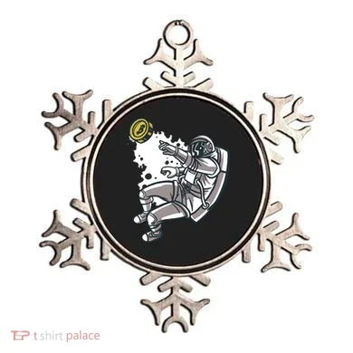 Bitcoin Astronaut In Space Ornament