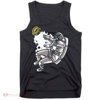 Bitcoin Astronaut In Space Tank Top thumb 0