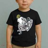 Bitcoin Astronaut In Space Toddler T-Shirt thumb 2