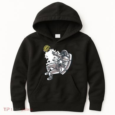 Bitcoin Astronaut In Space Kids Hoodie