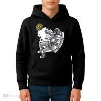 Bitcoin Astronaut In Space Kids Hoodie thumb 4