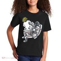 Bitcoin Astronaut In Space Kids T-Shirt thumb 2