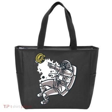 Bitcoin Astronaut In Space Tote Bag