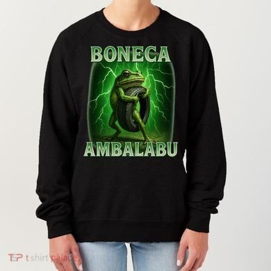 Boneca Ambalabu Italian Brainrot Frog Meme Women's Sweatshirt