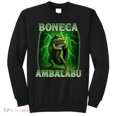 Boneca Ambalabu Italian Brainrot Frog Meme Sweatshirt