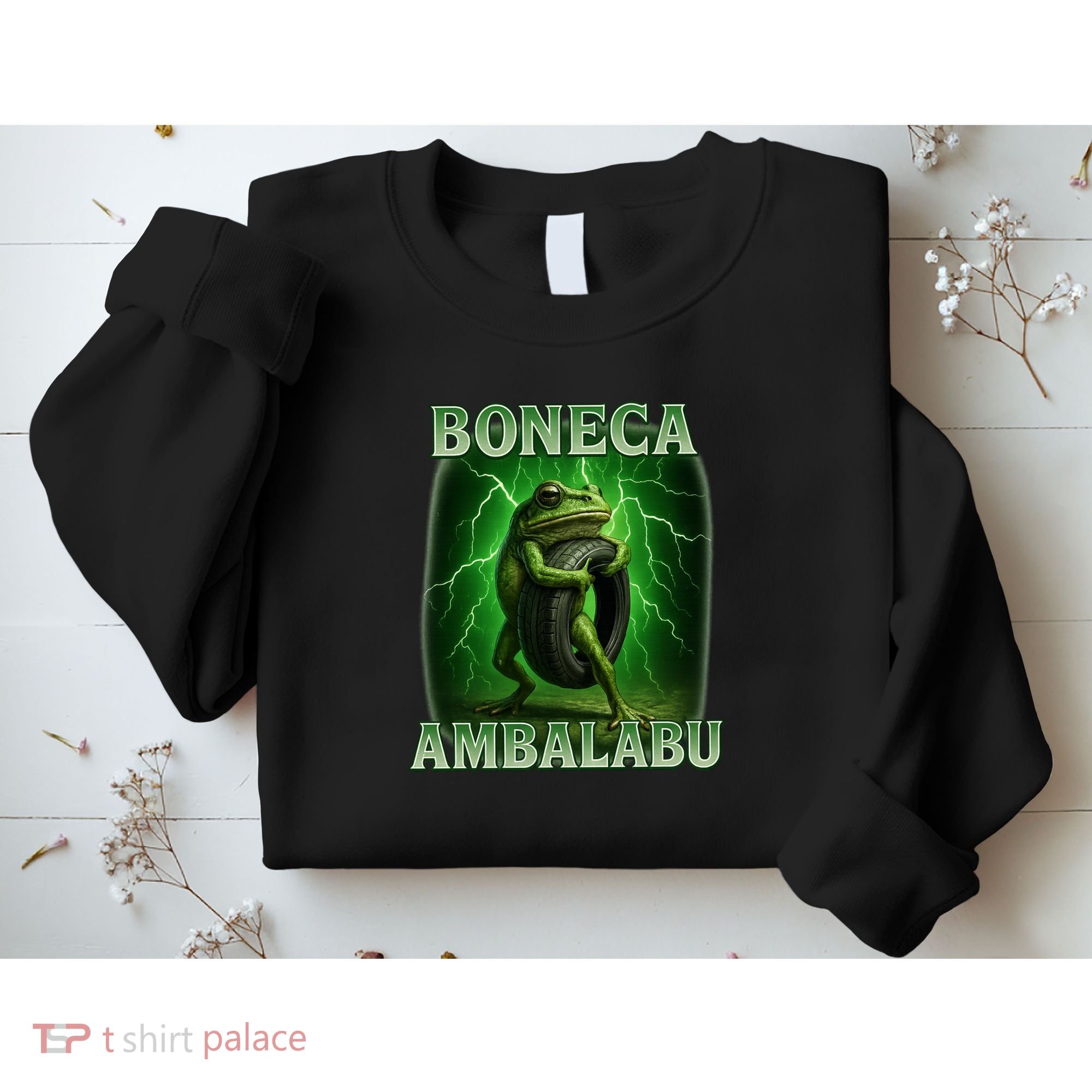 Boneca Ambalabu Italian Brainrot Frog Meme Sweatshirt