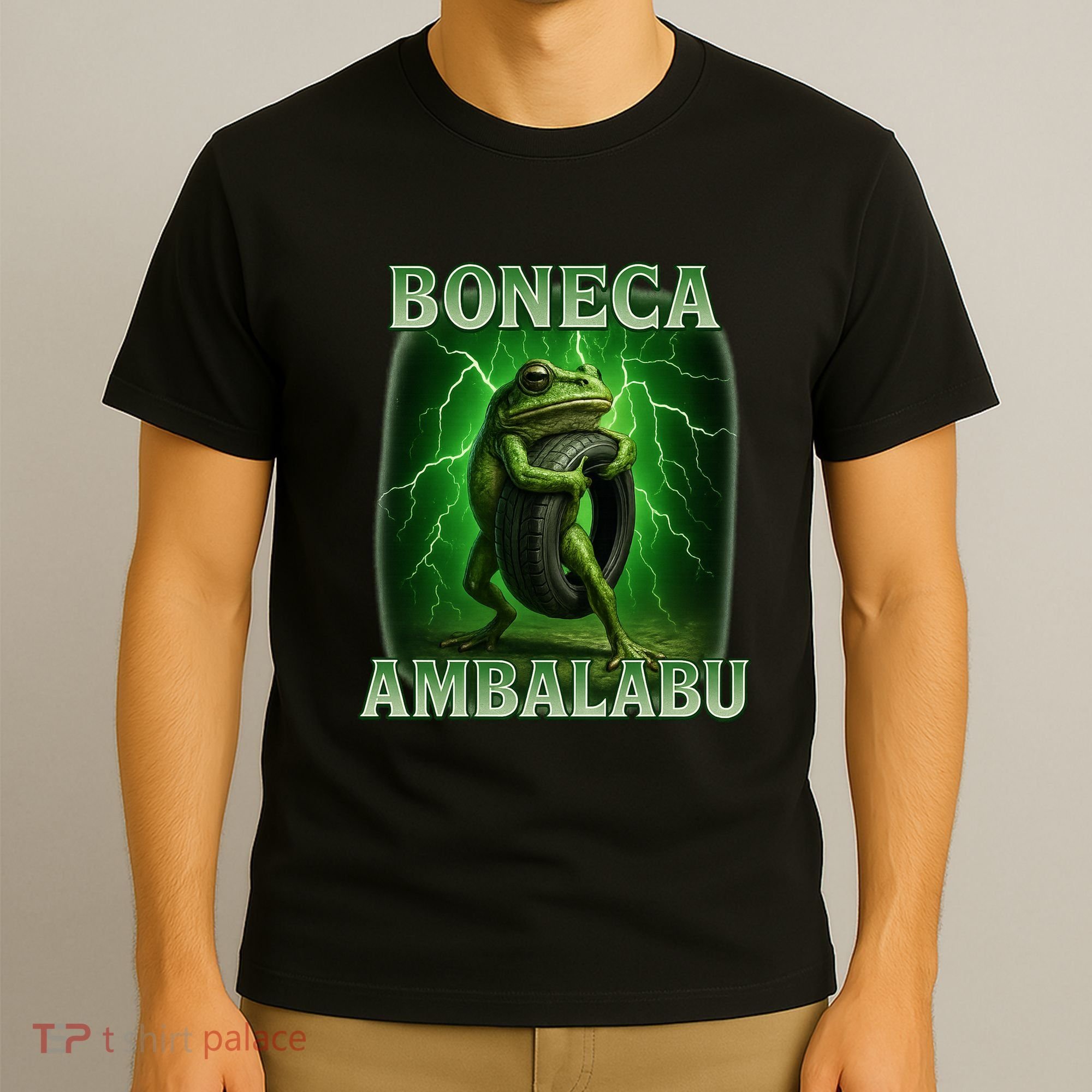 Boneca Ambalabu Italian Brainrot Frog Meme T-Shirt
