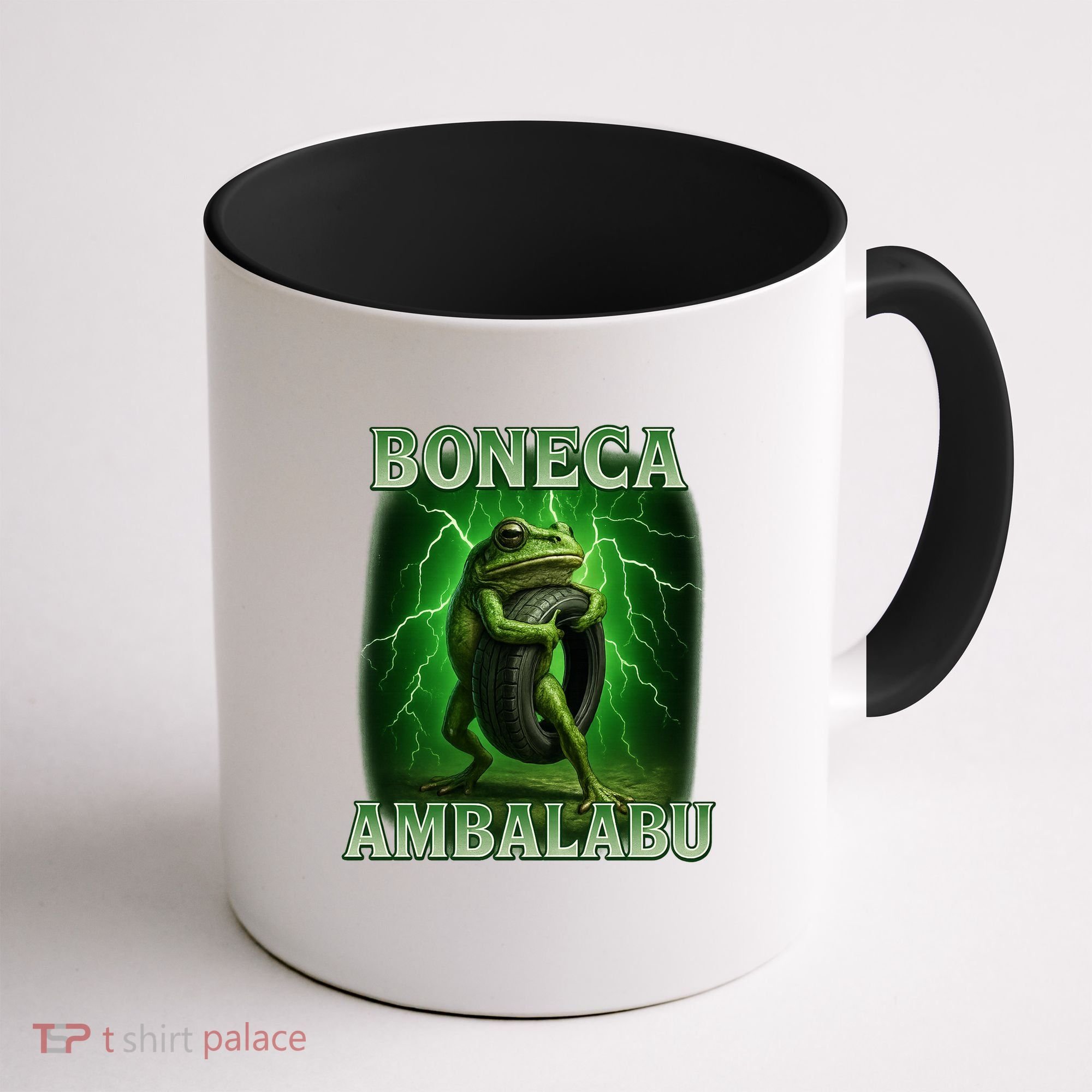 Boneca Ambalabu Italian Brainrot Frog Meme Coffee Mug