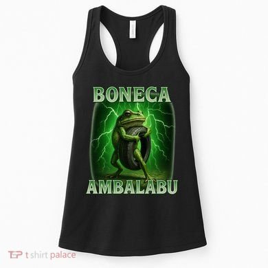 Boneca Ambalabu Italian Brainrot Frog Meme Women's Tank Top