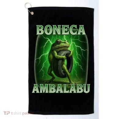 Boneca Ambalabu Italian Brainrot Frog Meme Golf Towel