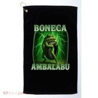 Boneca Ambalabu Italian Brainrot Frog Meme Golf Towel thumb 0